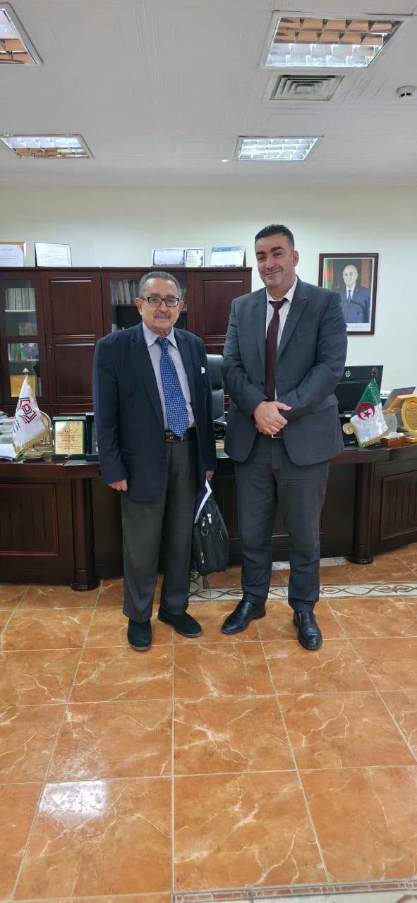 Accueil du professeur Mohamed Chattouti