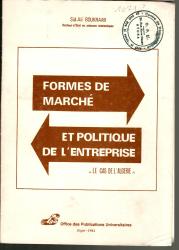 Forme de marché et politique de l'entreprise