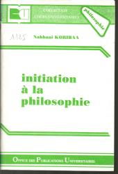 Initiation à la philosophie