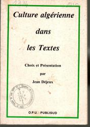 Culture Algérienne dans les textes