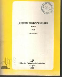 Chimie thérapeutique tome 4