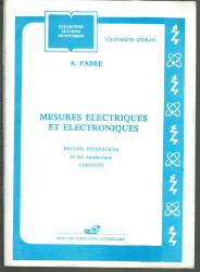 Mesures électriques et électroniques