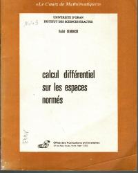 Calcul différentiel sur les éspaces normé