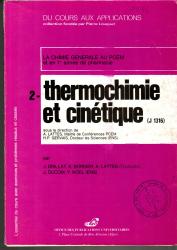 Thermochimie et cinétique
