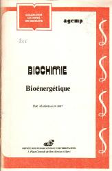 biochimie -bioenergitique