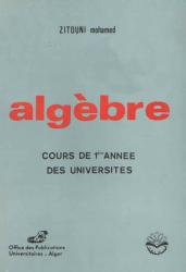 Cours de 1ere année des universités -Algèbre-