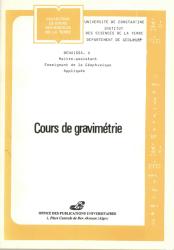cours de gravimetrie