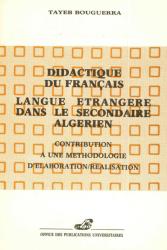 Didactique du français langue étrangère dans le secondaire Algerien