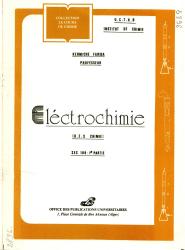 Électrochimie -D.E.S chimie