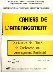Cahiers de l'aménagement