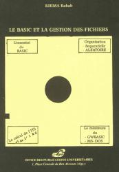 Le basic et la gestion des fichiers
