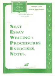 Neat Essay Writing Procedures Exercices Notes