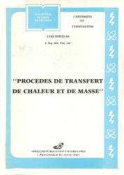 Procédé de transfert de chaleur et de masse