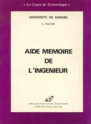Aide-mémoire de l'ingénieur