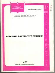Séries de laurent formelles