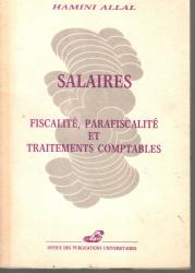 salaires, fiscalité, parafiscalité et traitements comptables