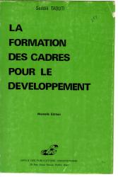 La formation des cadres pour le développement