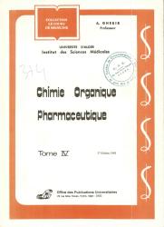 Chimie organique pharmaceutique descriptive Tome 2