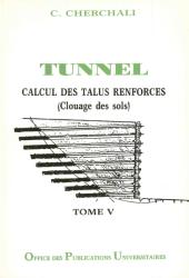 tunnel -calcul des talus renforces (clouage des sols)