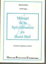 Manuel de la spécialisation en hand-ball