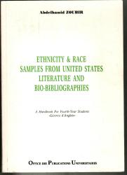 Ethnicity and race samples from United States literature and bio- bibliographies