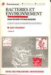 bactéries et environnement 2 vol