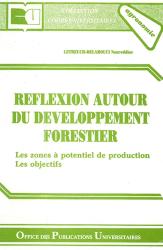 Réflexion autour du développement forestier-réflexion autour du développement forestier-