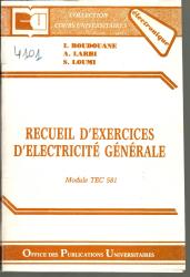 Recueil d'exercices d'électricité générale