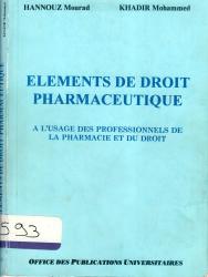 Élément du droit pharmaceutique