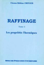 Raffinage T3- les propriétés thermiques