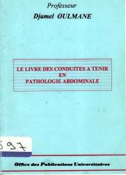 Le livre des conduites à tenir en pathologie abdominale