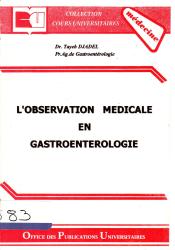 l'observation medicale en gastro enterologie