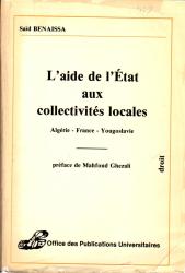 L'aide de l'état aux collectivités locales