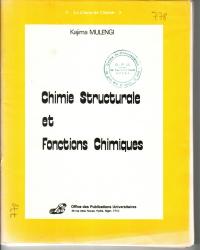Chimie structurale et fonctions chimiques