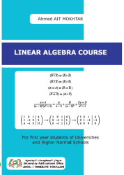 LINEAR ALGEBRA COURSE