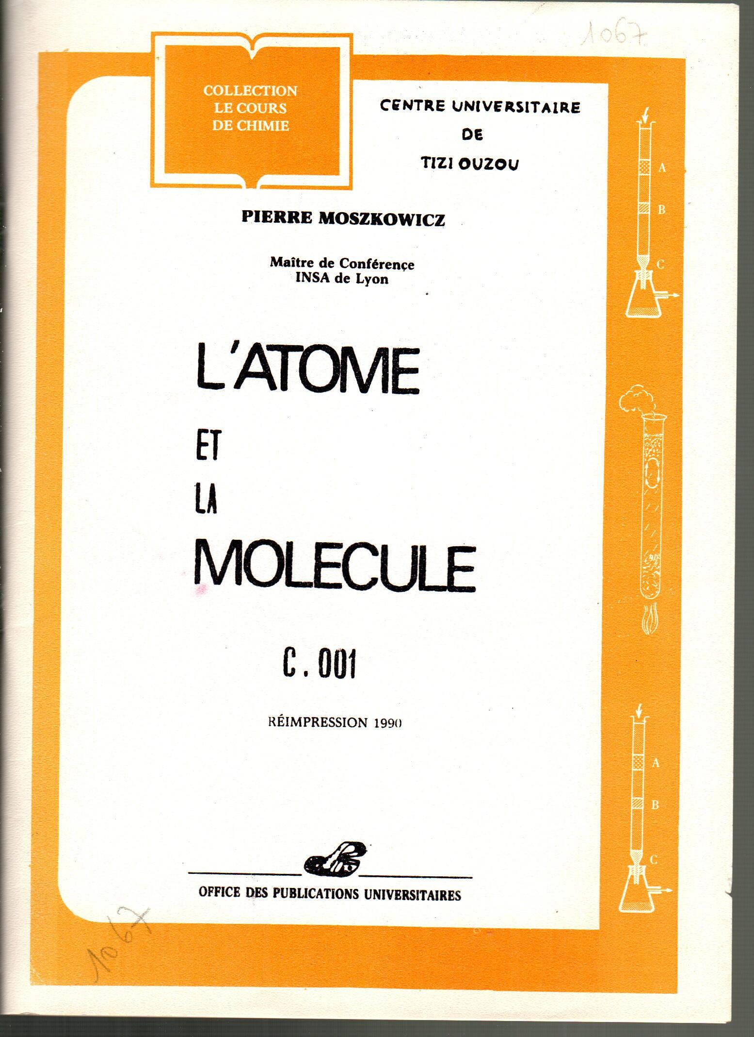 L'atome et la molécule