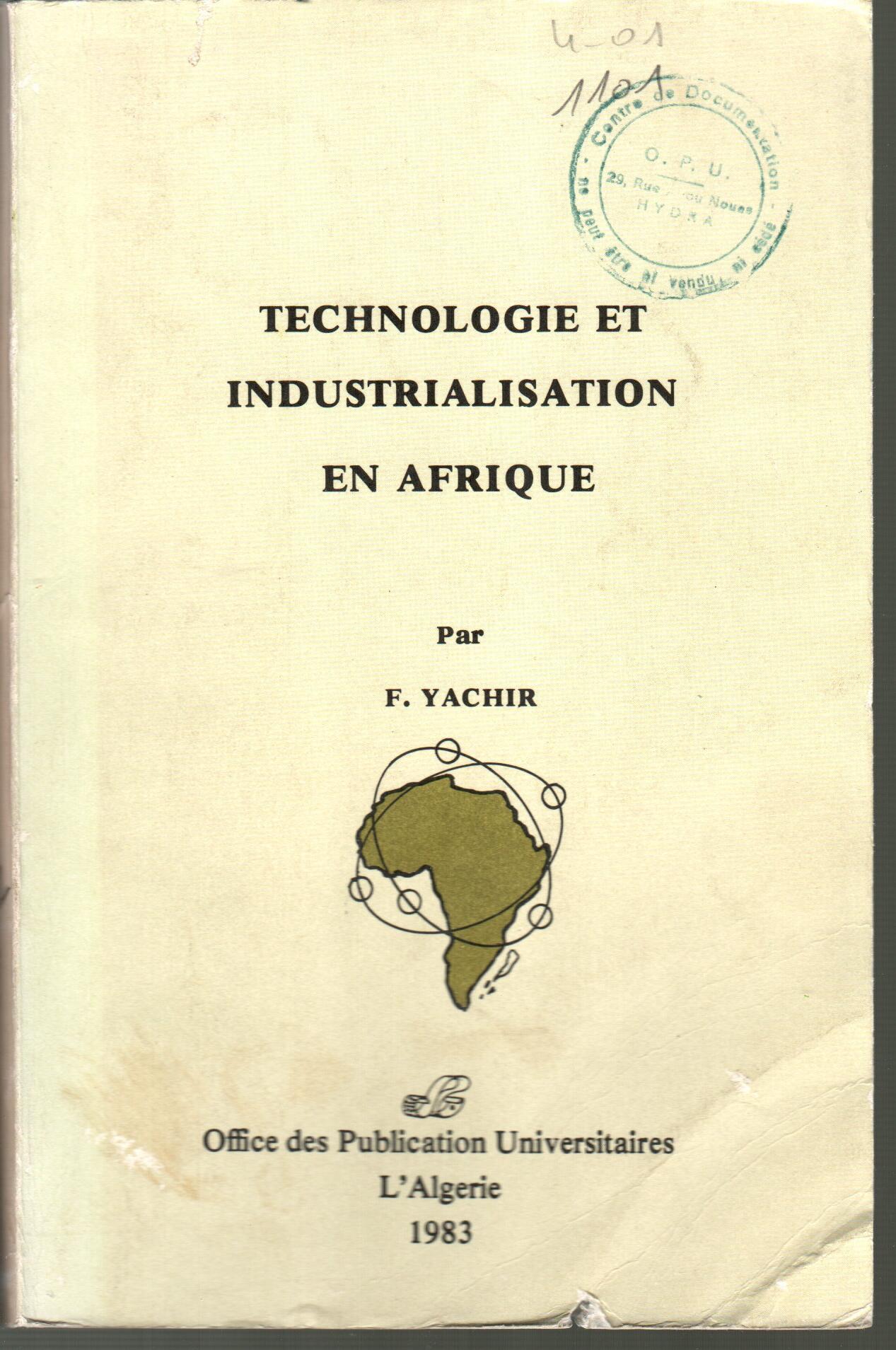 Technologie et industrialisation en Afrique