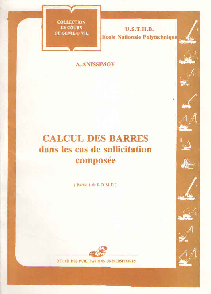 calcul des barres dans les cas de sollicitation composée