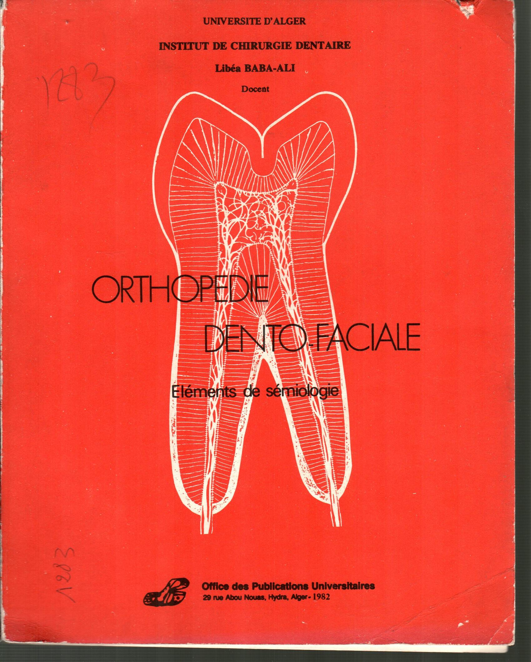 Orthopédie dentofaciale