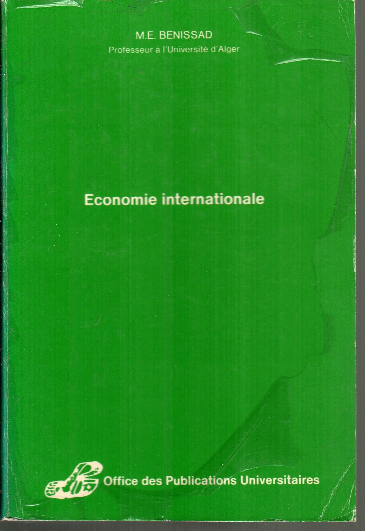 Eonomie internationale