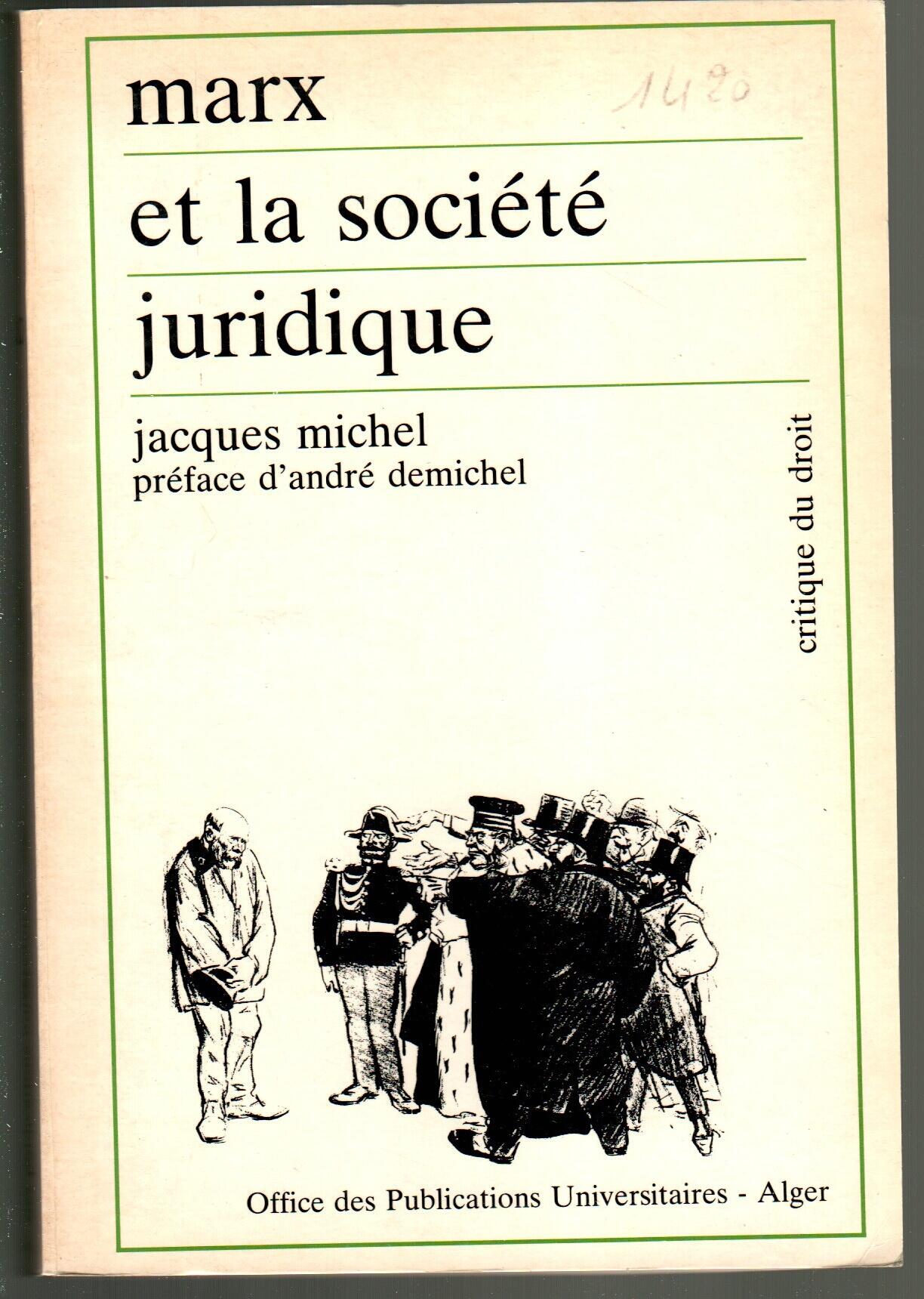 Marx et la société juridique