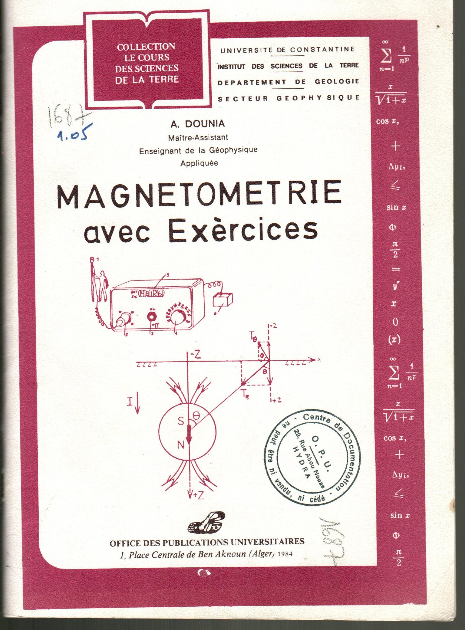 Magnétométrie et exercices