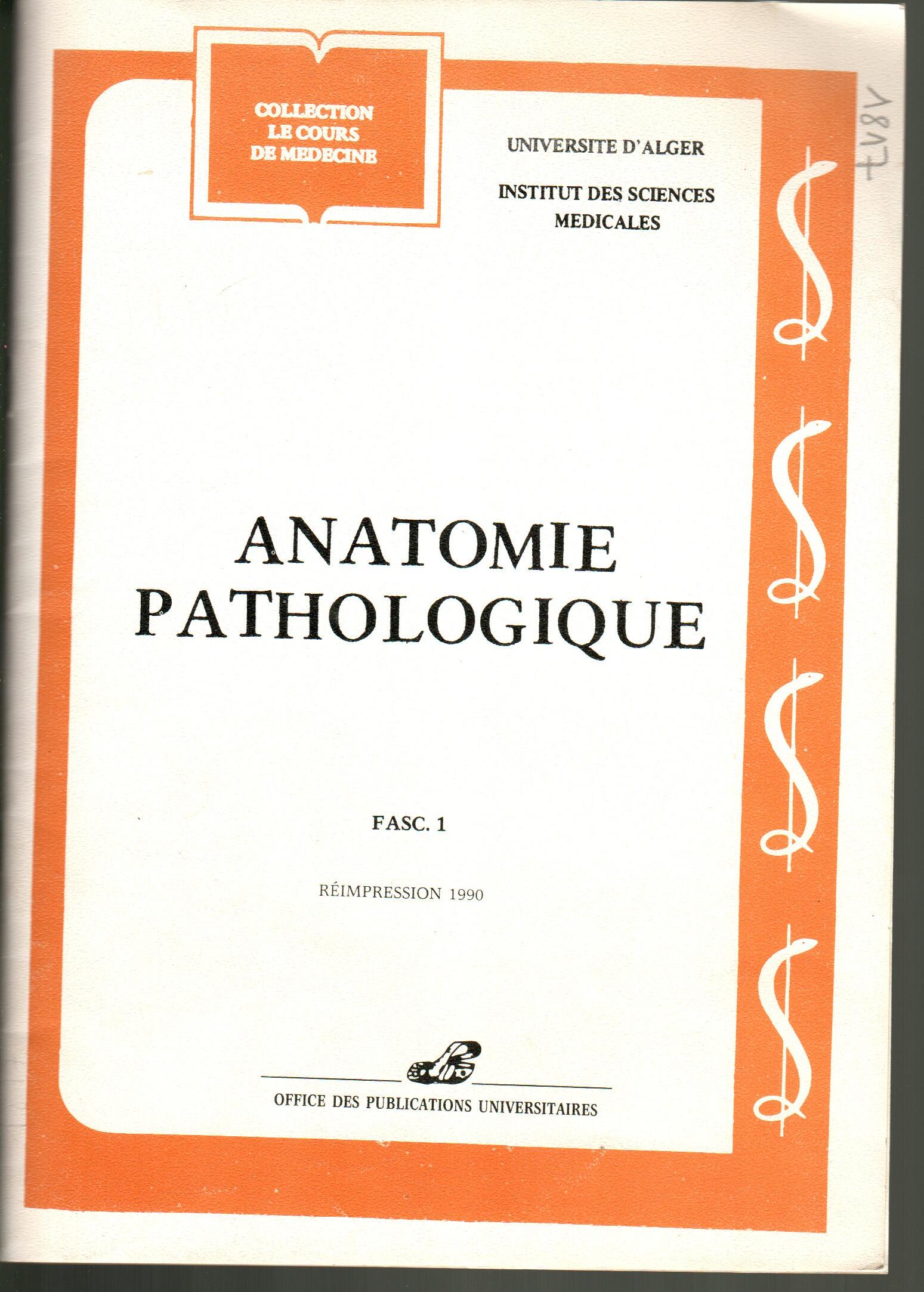 ANATOMIE PATHOLOGIQUE fasc1