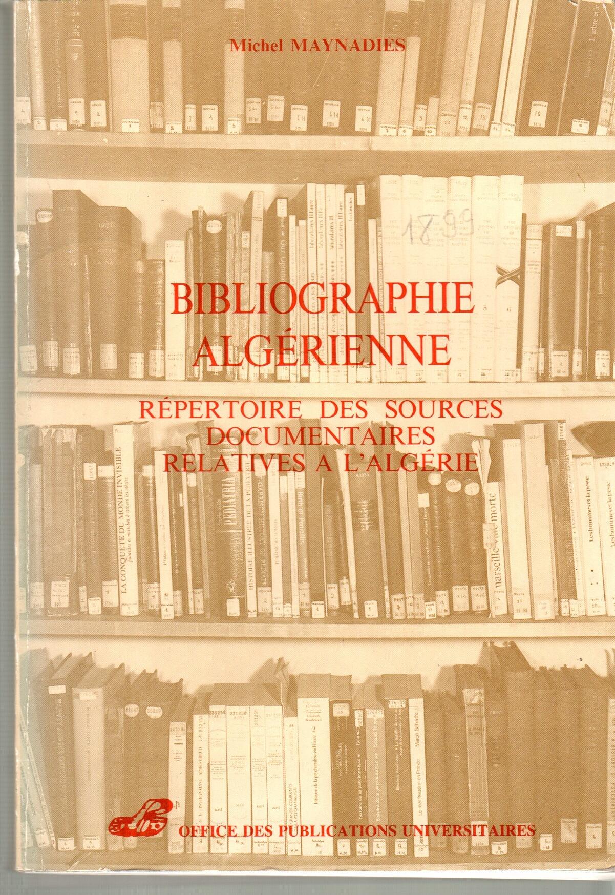 Bibliographie Algérienne