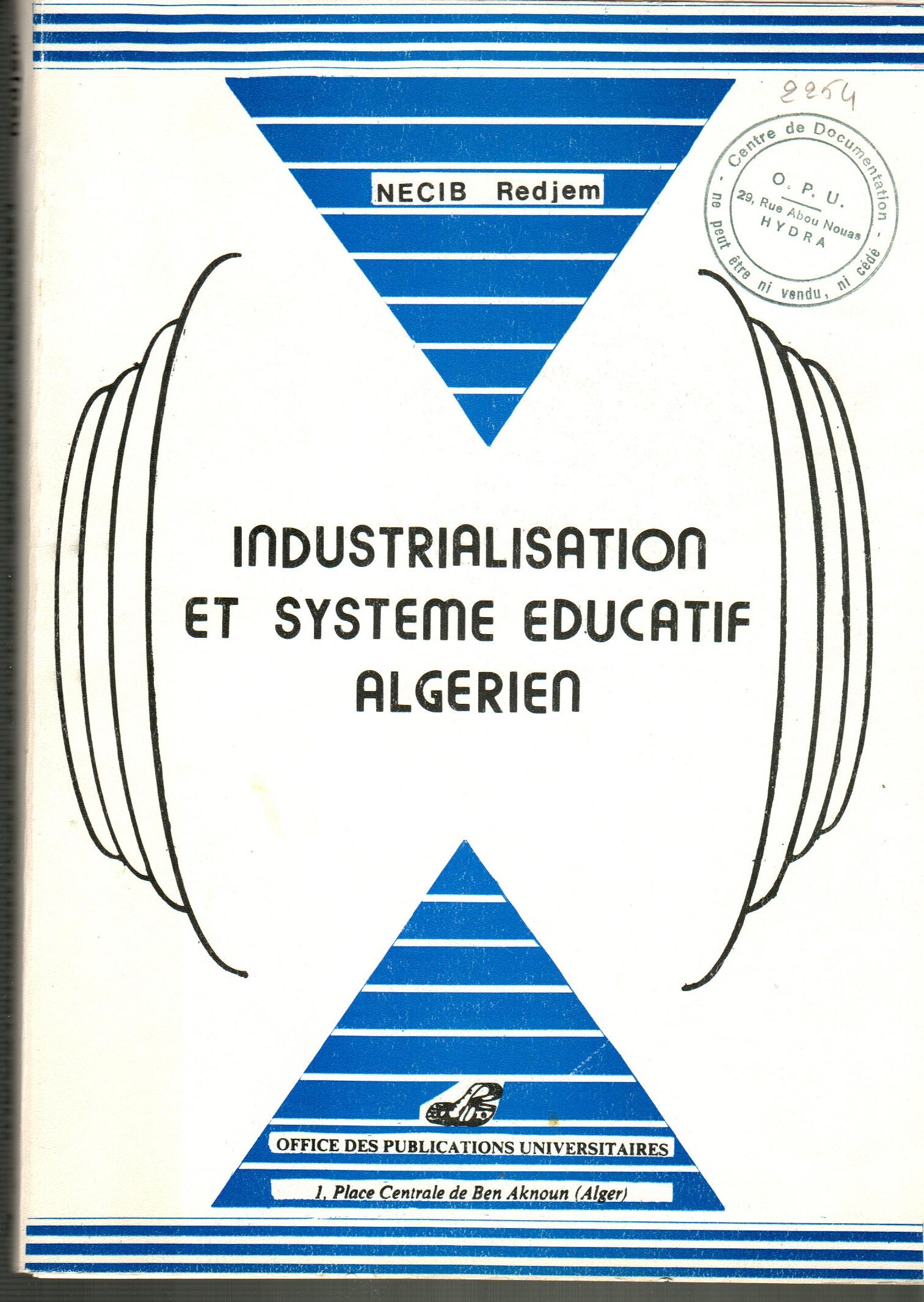 industrialisation et système éducatif algérien