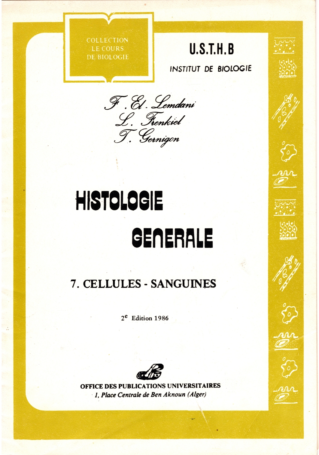 histologie générale 7 -cellules sanguines