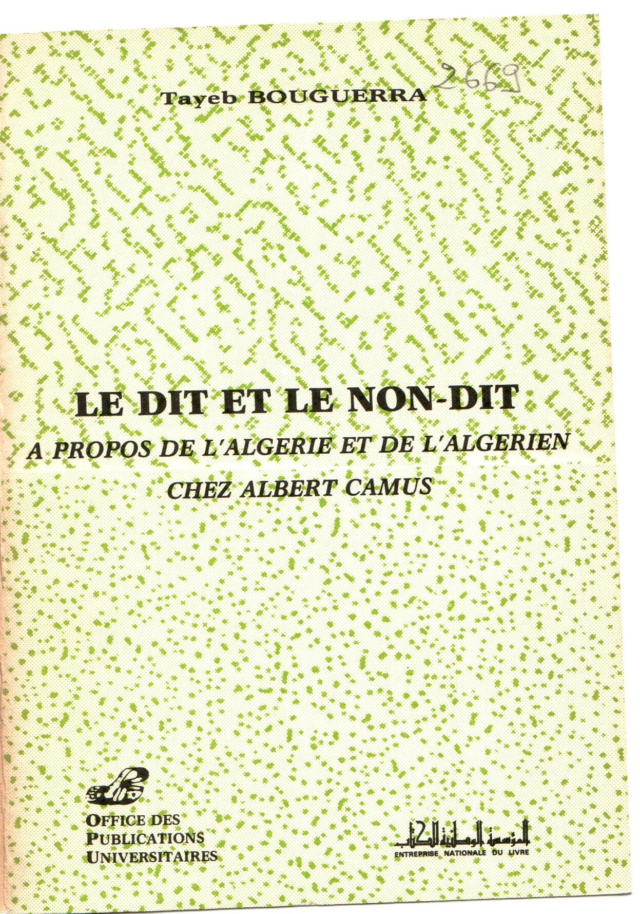 Le dit et le non-dit