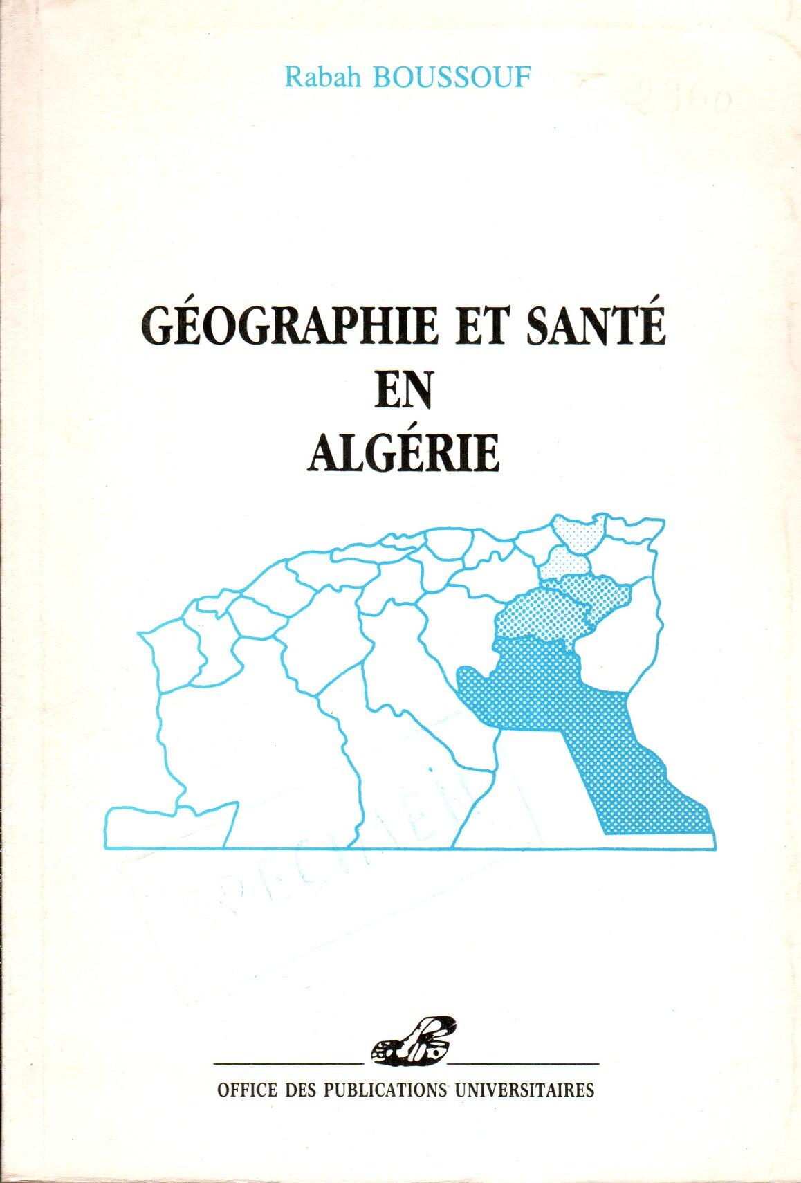 Géographie et santé en Algérie
