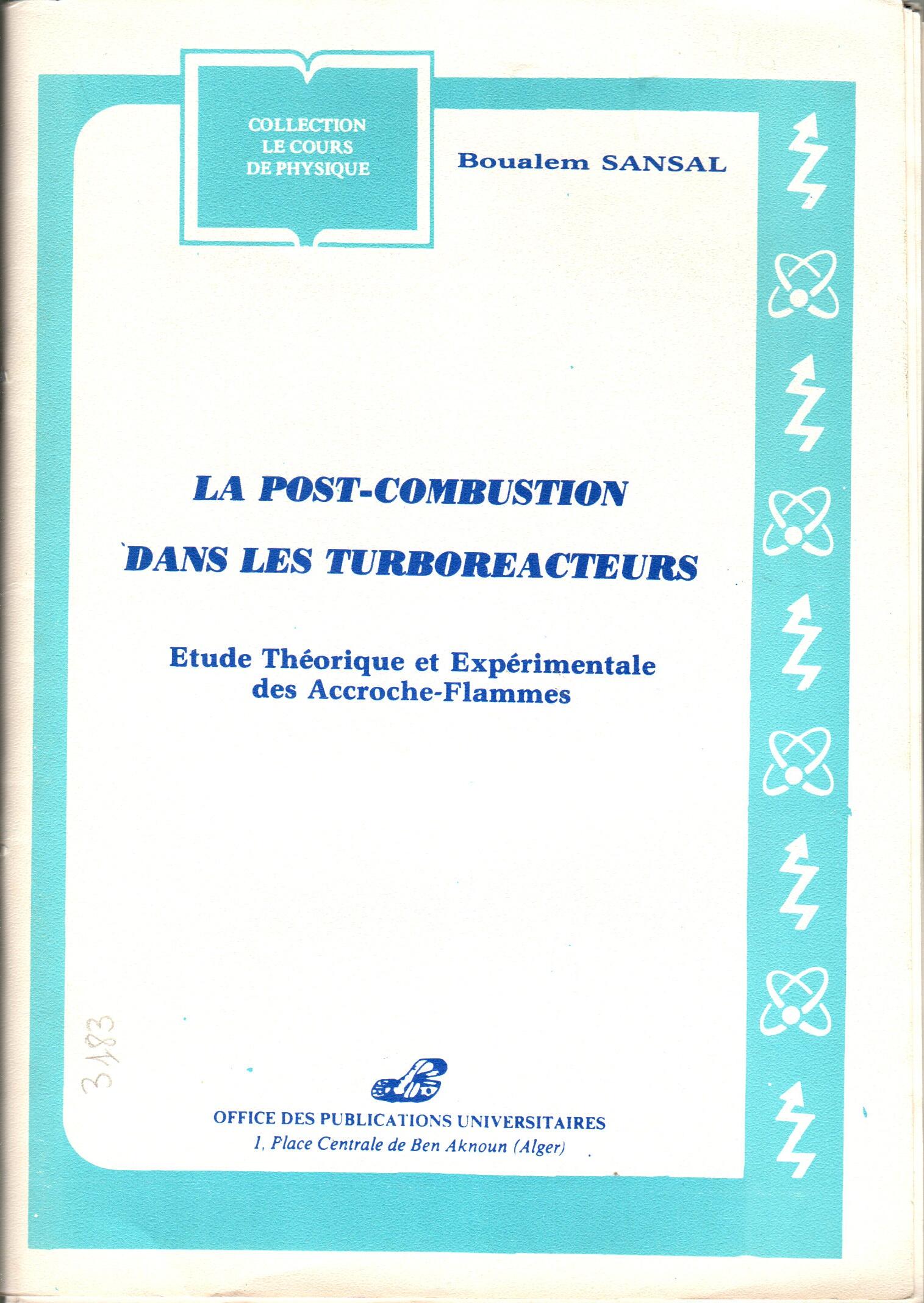 La post-combustion dans les turboréacteurs