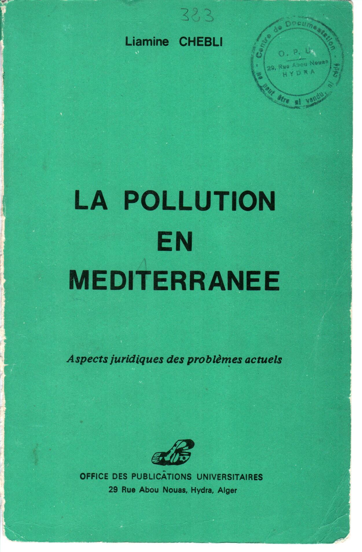 La pollution en méditerranée